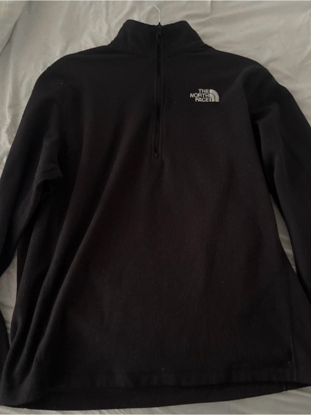 The North Face Black Half-Zip Fleece Pullover